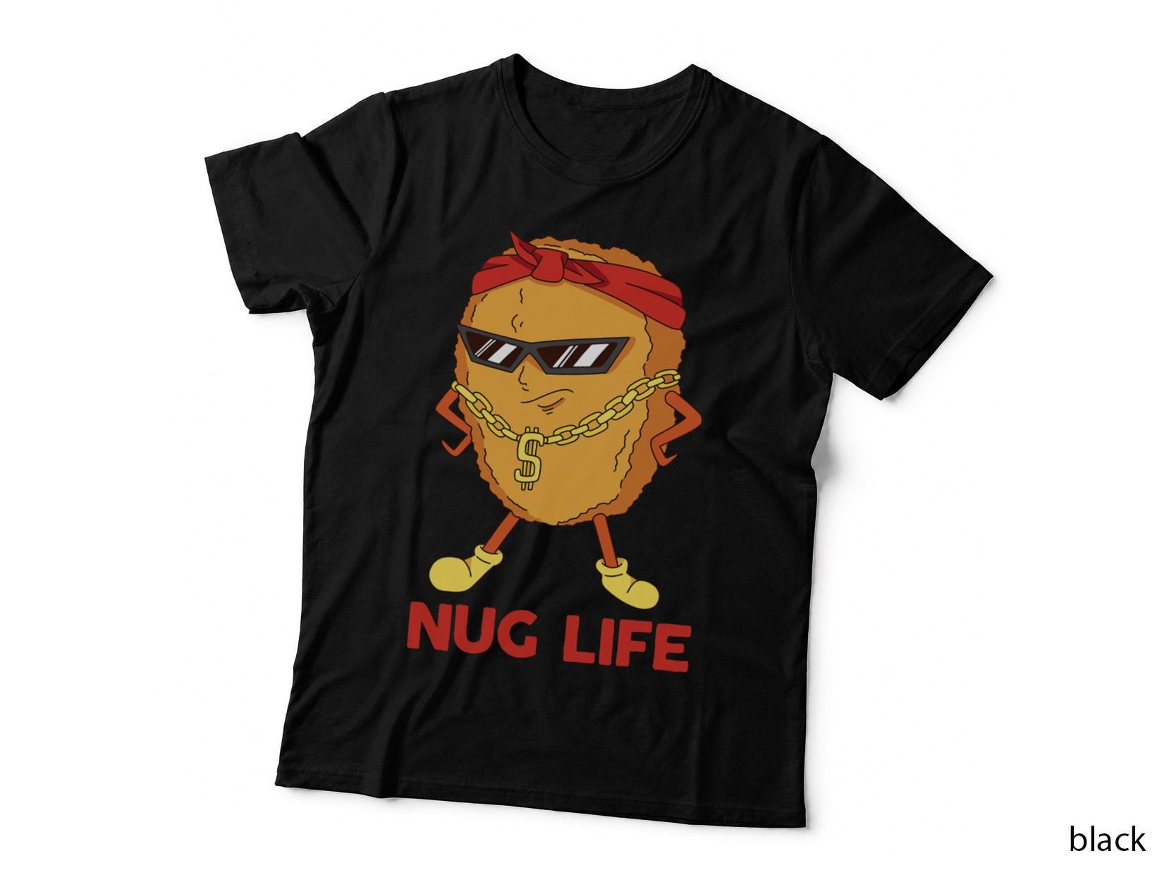 Funny Nugget Shirt Nug Life of the Chicken Nugget, Chick-Fil-A Inspired T-Shirt