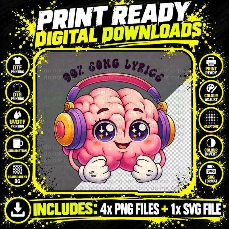 Panda Character Portrait Minimal T-Shirt Png SVG Digital Bundle