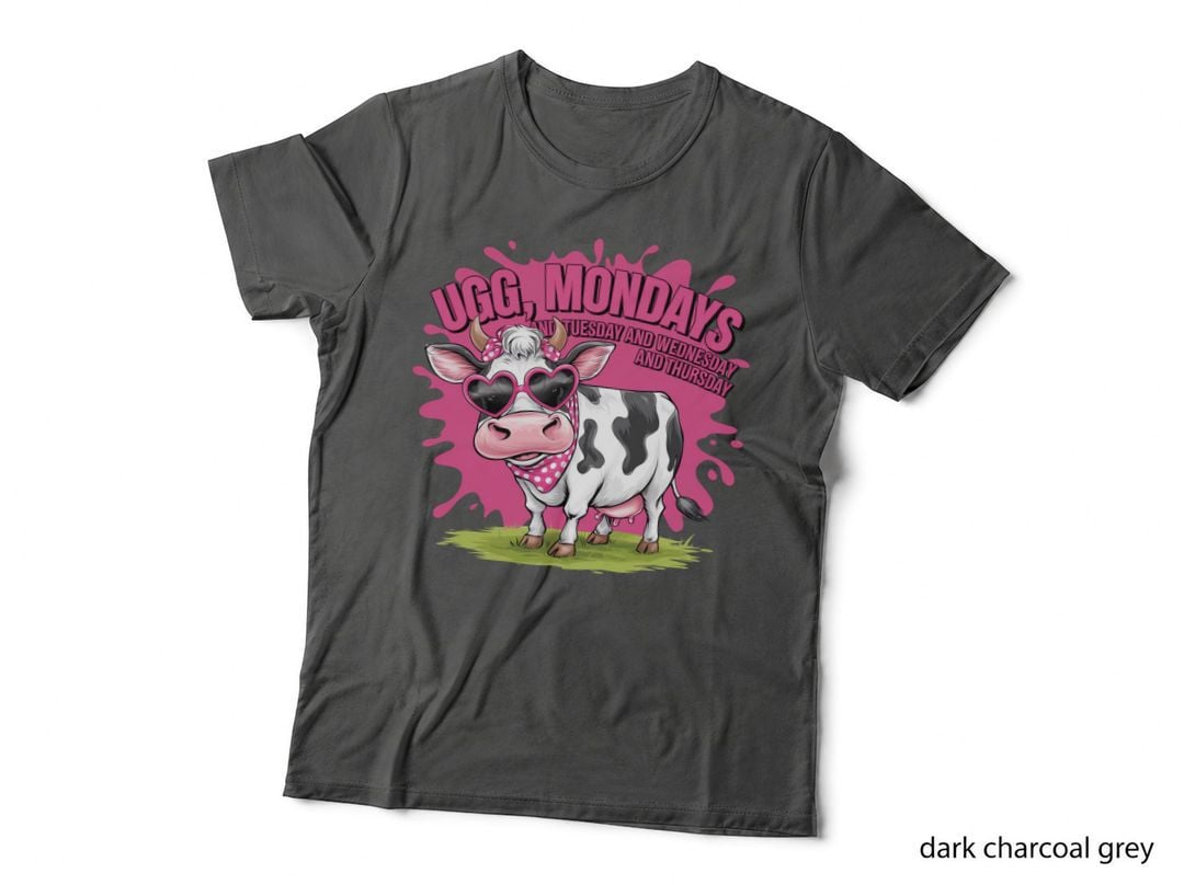Ugg Mondays and Tuesday and Wednesday and Thursday Sarcastic Animal T-Shirt