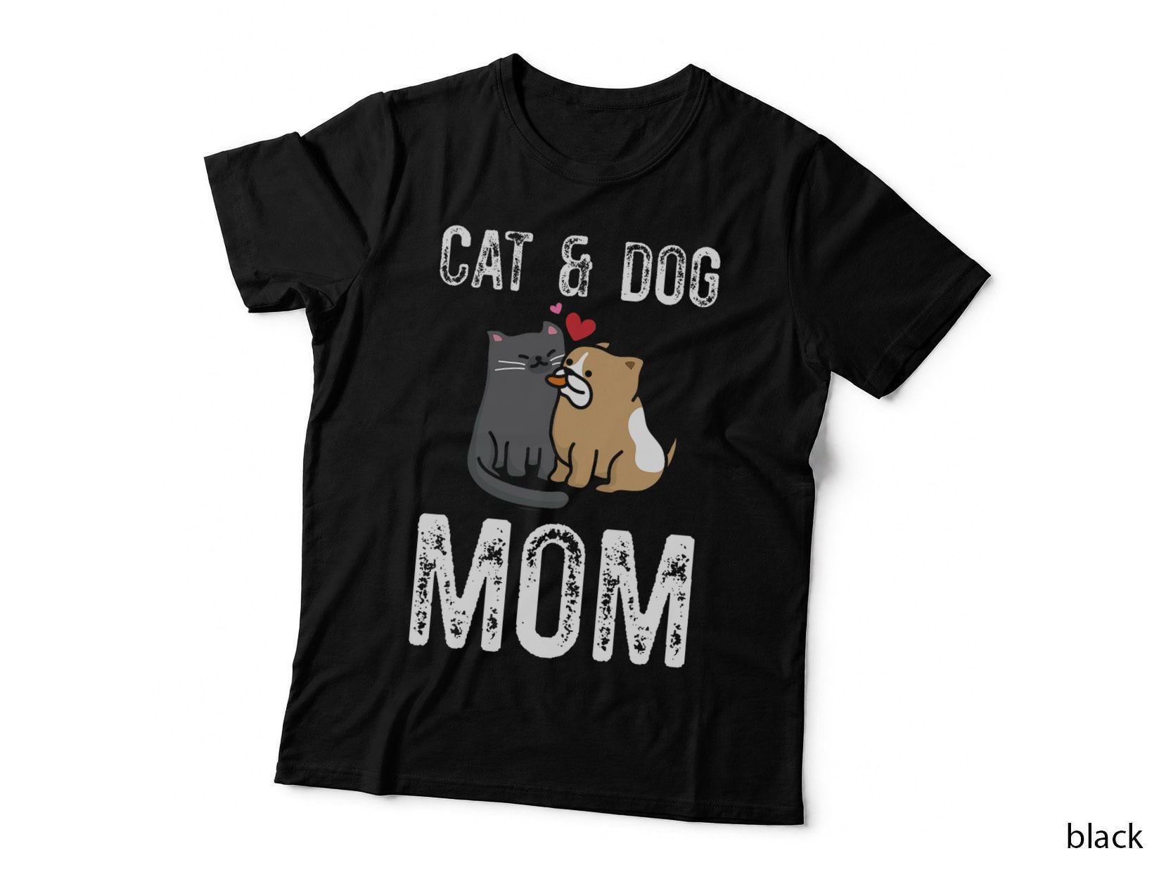 Cat and Dog Mom Cat Mama Dog Cat Mom Dog Mom, Pet Parent Gift T-Shirt