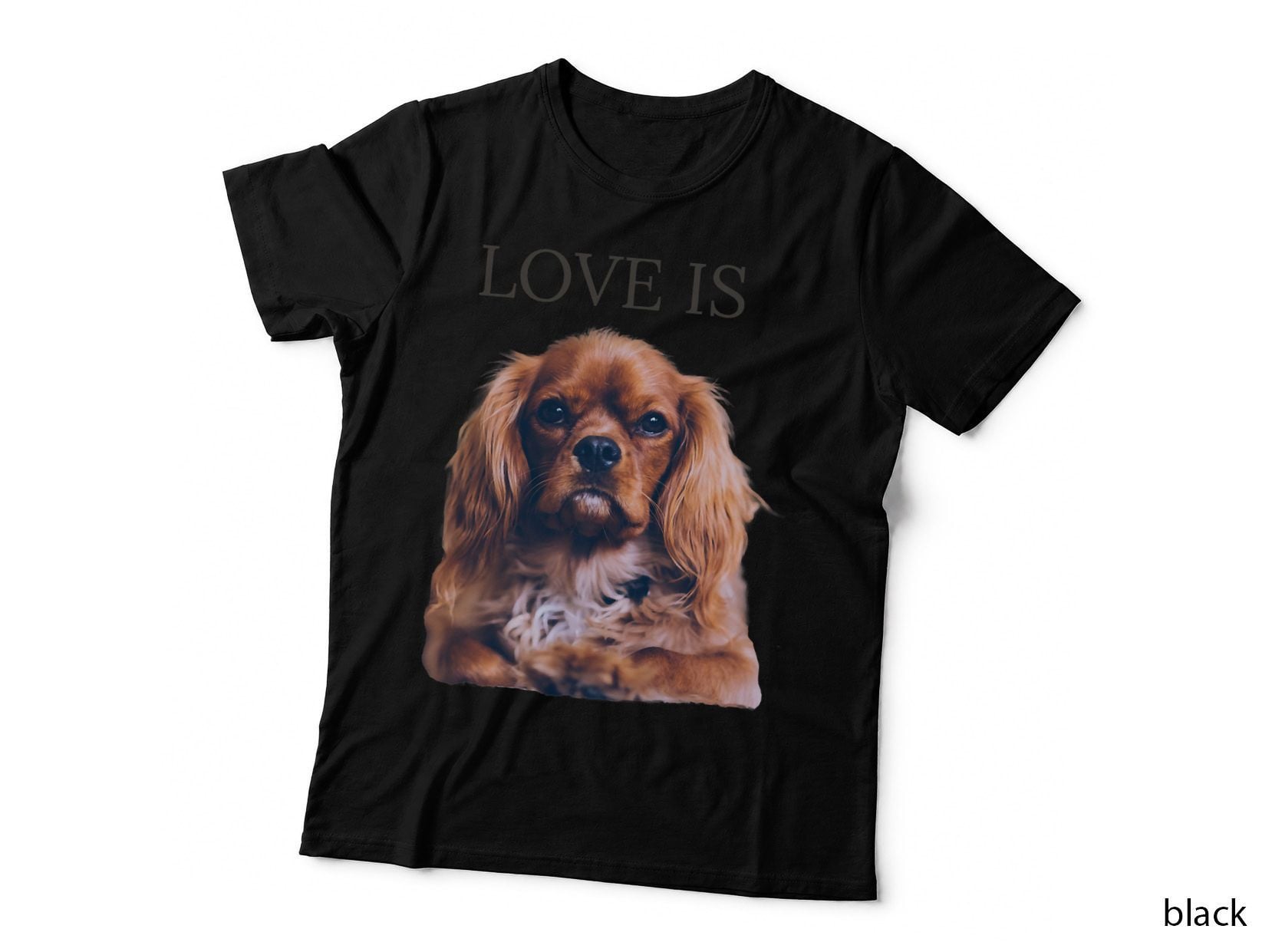 Cavalier King Charles Spaniel Shirt Men Women Dog Mom Dad T-Shirt