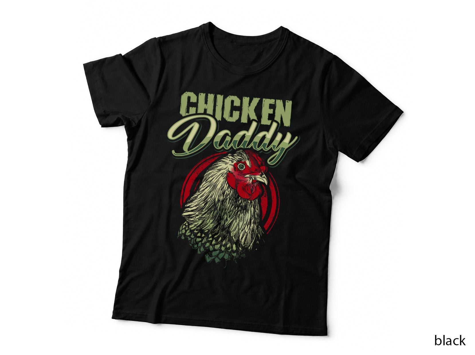 Chicken Daddy Chicken Dad Farmer Poultry Farmer, Farm Life T-Shirt