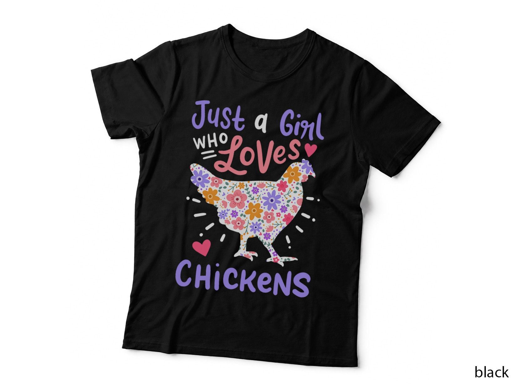 Chicken Hen Love Cute Funny Gift, Mom, Animal Lover, Birthday T-Shirt