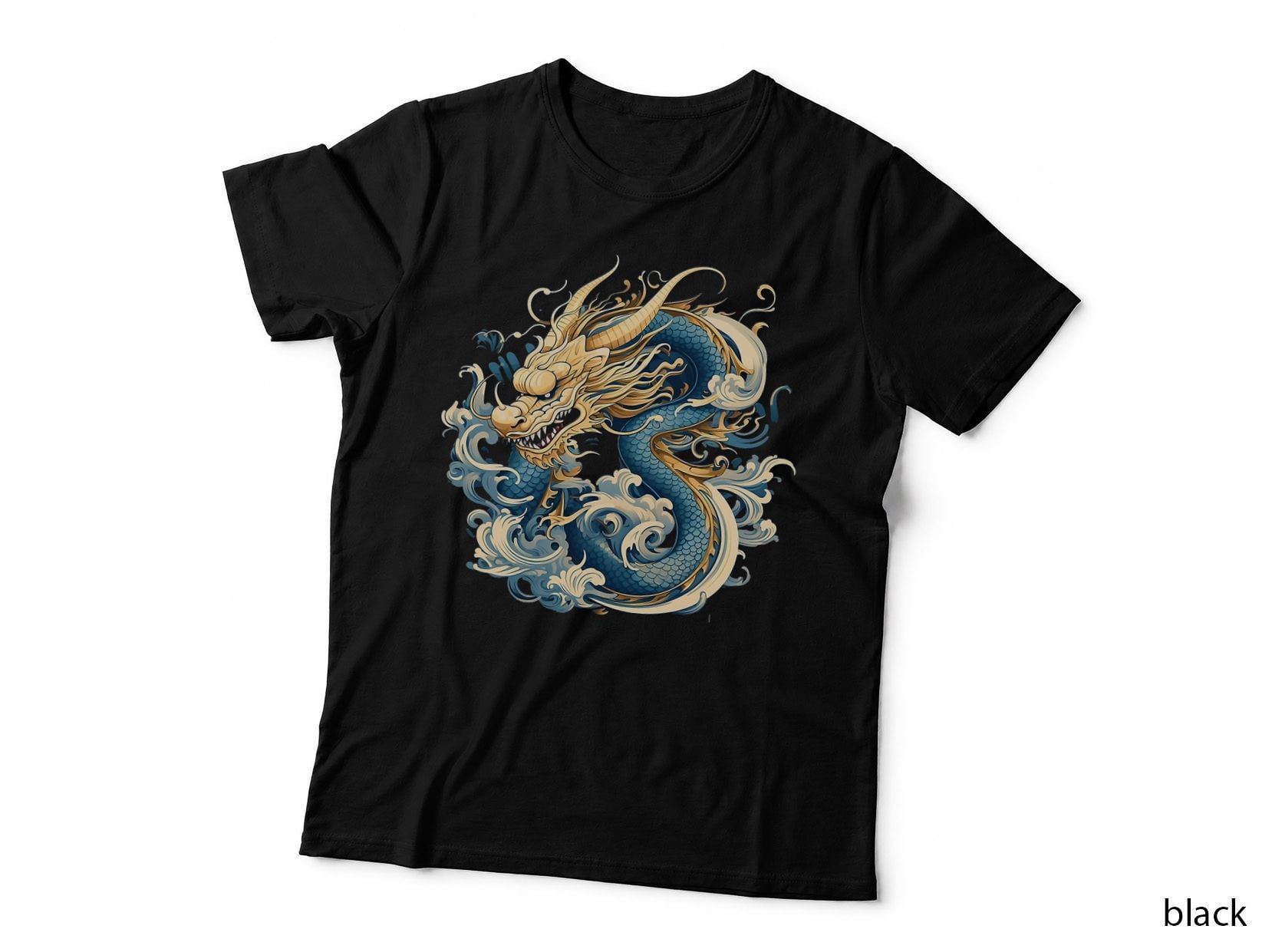 Chinese Asian Culture Dragon Japanese, Traditional, East Asia Style T-Shirt