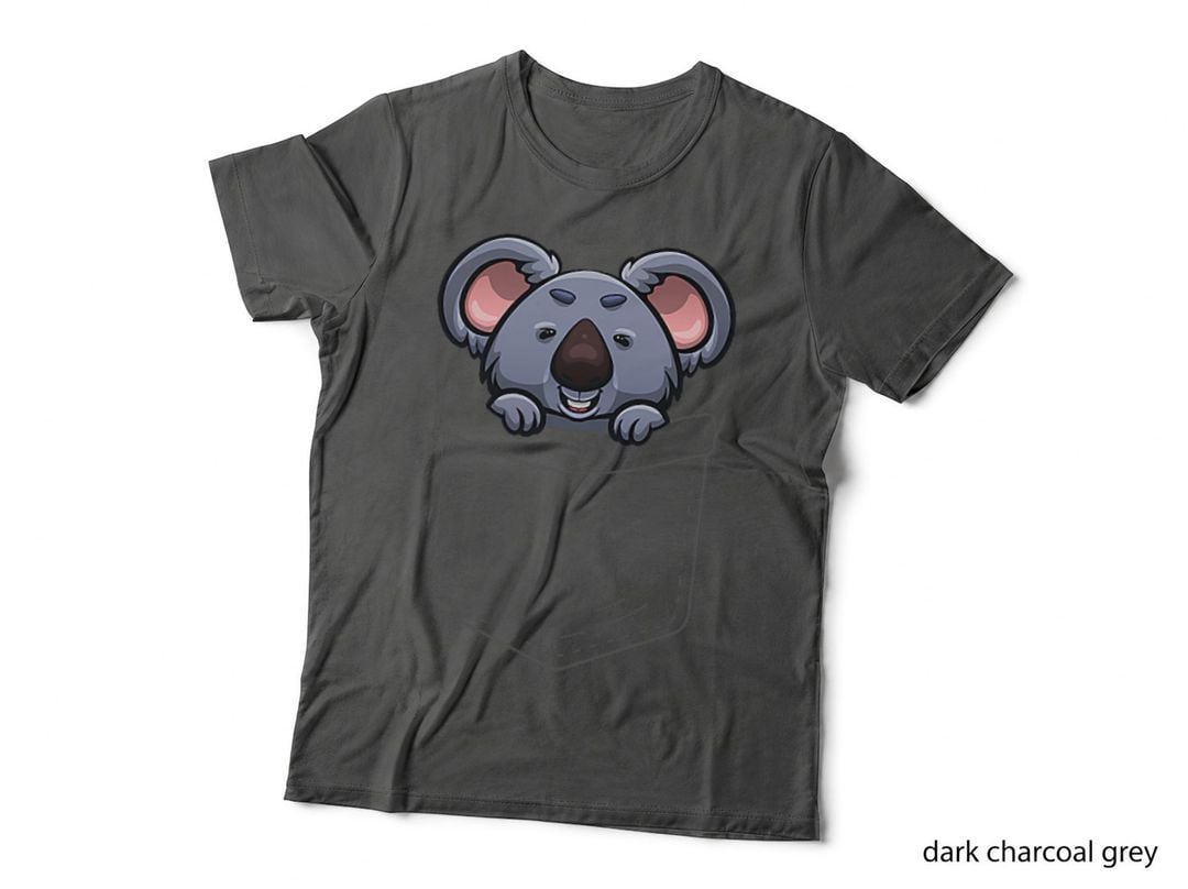 Cool Koala for Men Women Koala Bear Australia Animal Pocket T-Shirt