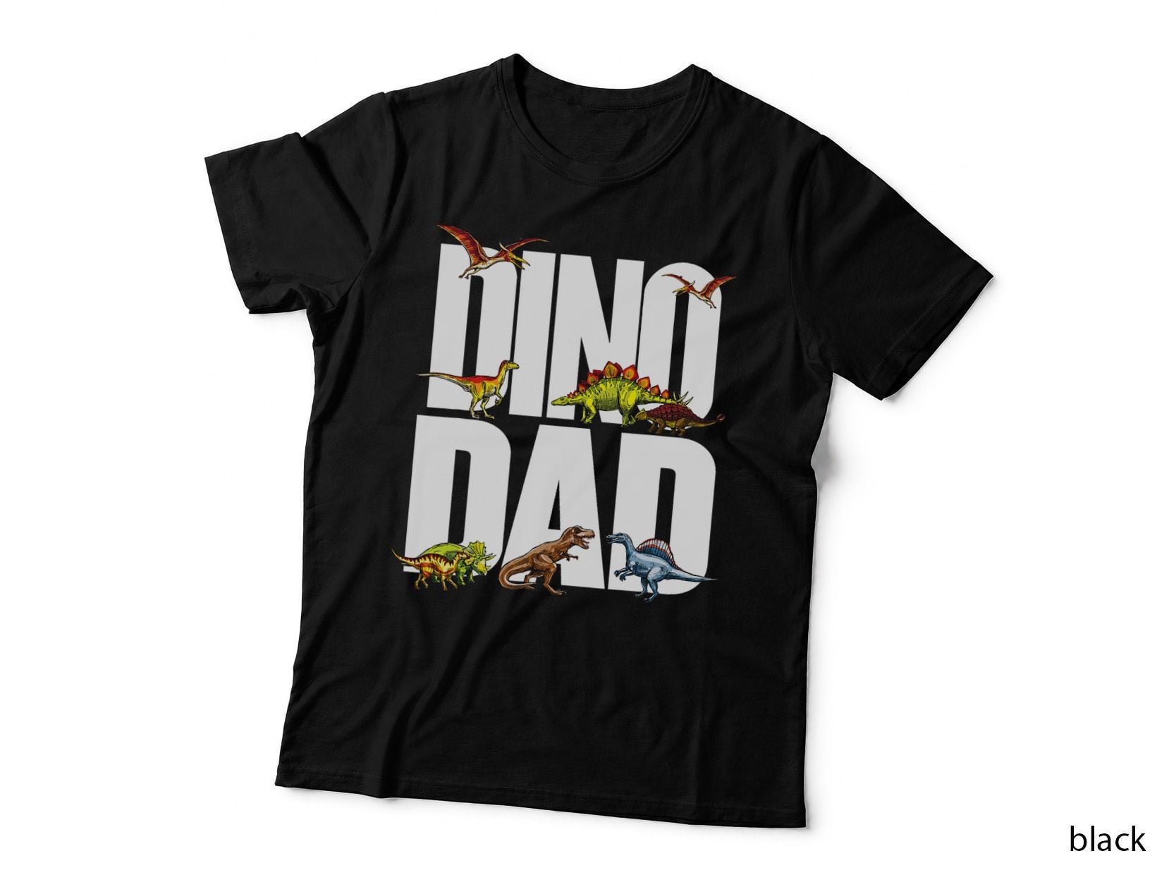 Dinosaur Dad Dinosaur Parent Father's Day Gift for Dino Dads T-Shirt