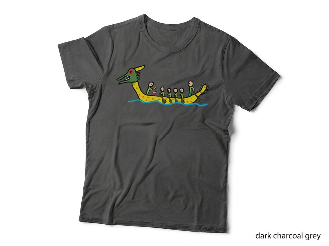 Dragon Boat Racing, Sports, Active, Summer, Festival, Team Spirit T-Shirt