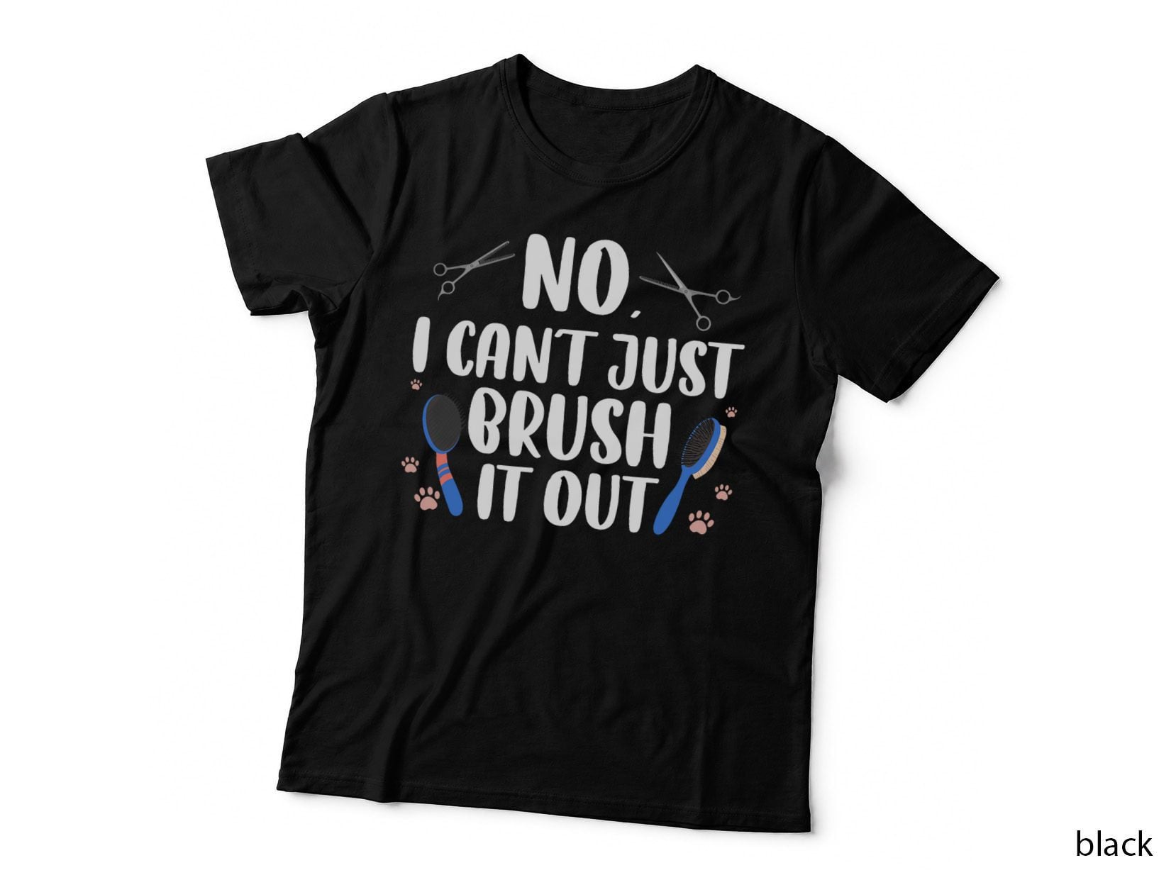 Funny Dog Groomer Art for Men Women Dog Grooming Pet Groomer T-Shirt