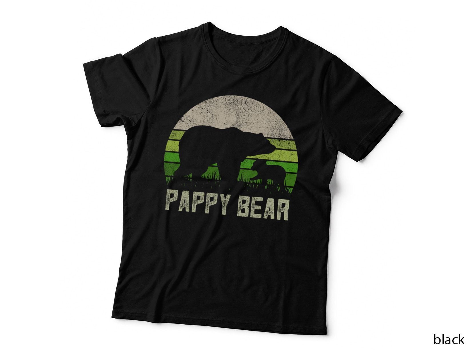 Funny Grandpa Shirts from Grandkids, Pappy Bear Cub Grandad T-Shirt