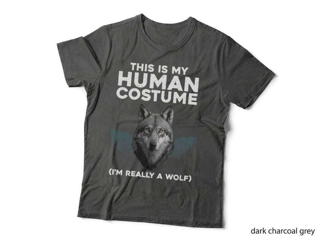 Funny Wolf Design for Men Women Boys Girls Kids Wolf Lovers T-Shirt