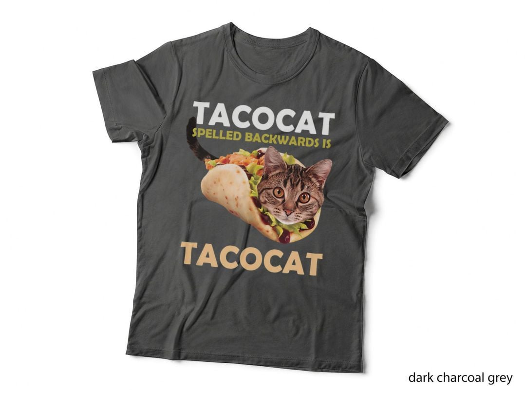 Funny and Cute of Tacocat Taco Cat Spelled Backward Is Theme T-Shirt
