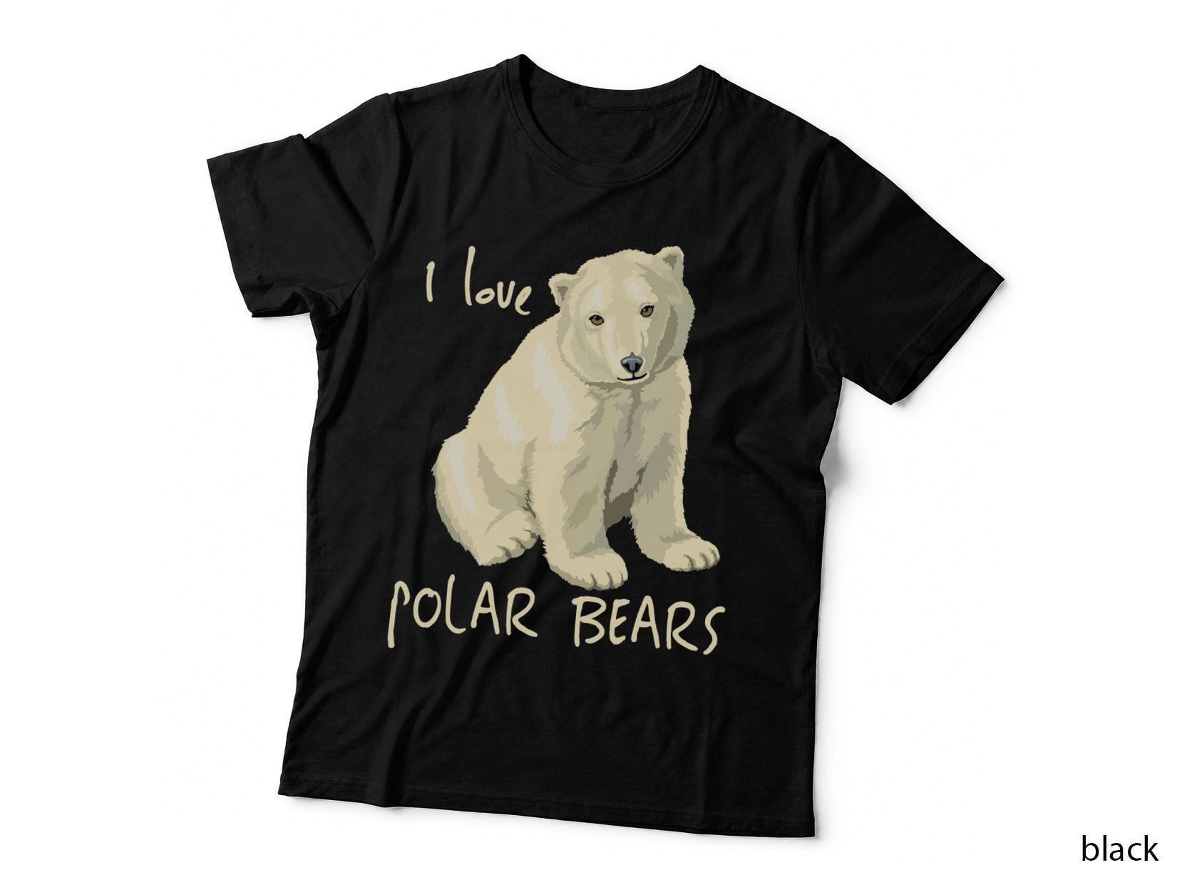 I Love Polar Bears Sweatshirt Arctic Bear Lovers Shirt T-Shirt