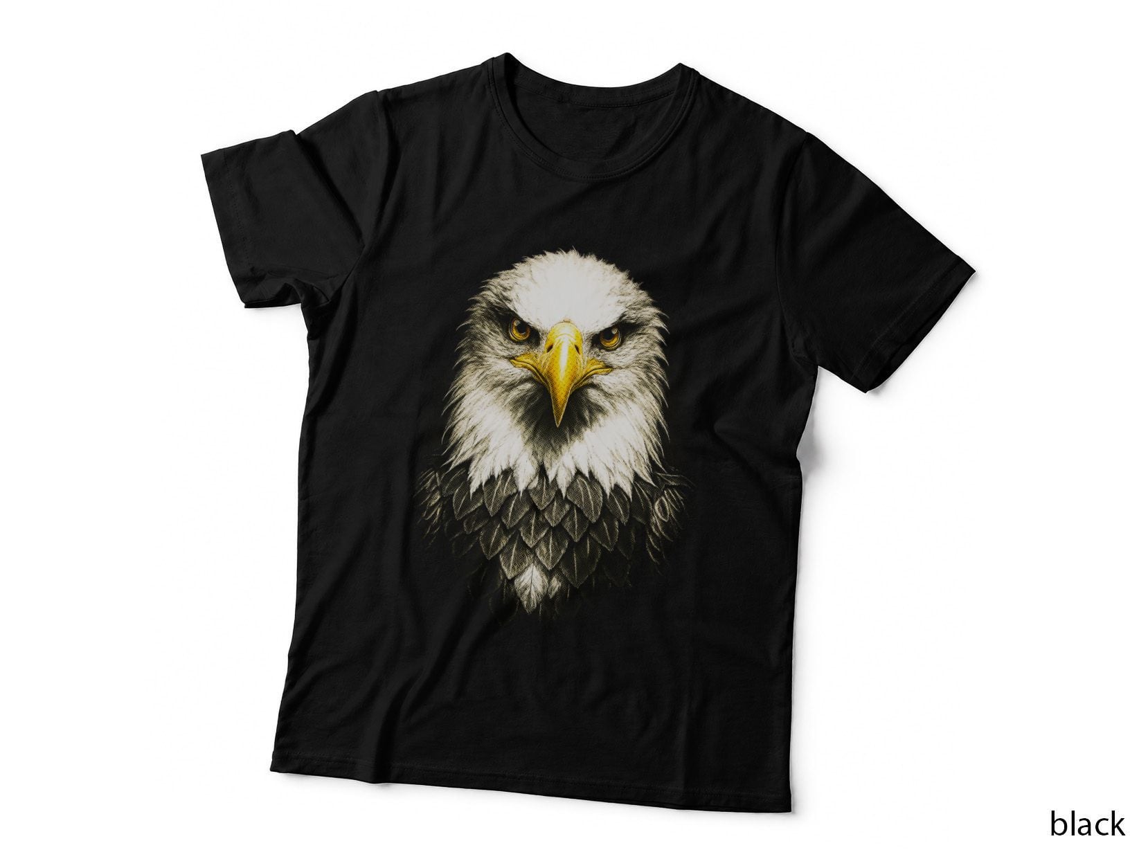 Majestic Bald Eagle T-Shirt, Wildlife Photography, Bird Lover Gift