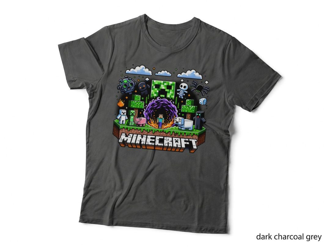 Miner Shirt, Crafter Mining Shirt, Chicken Jockey Creep T-Shirt