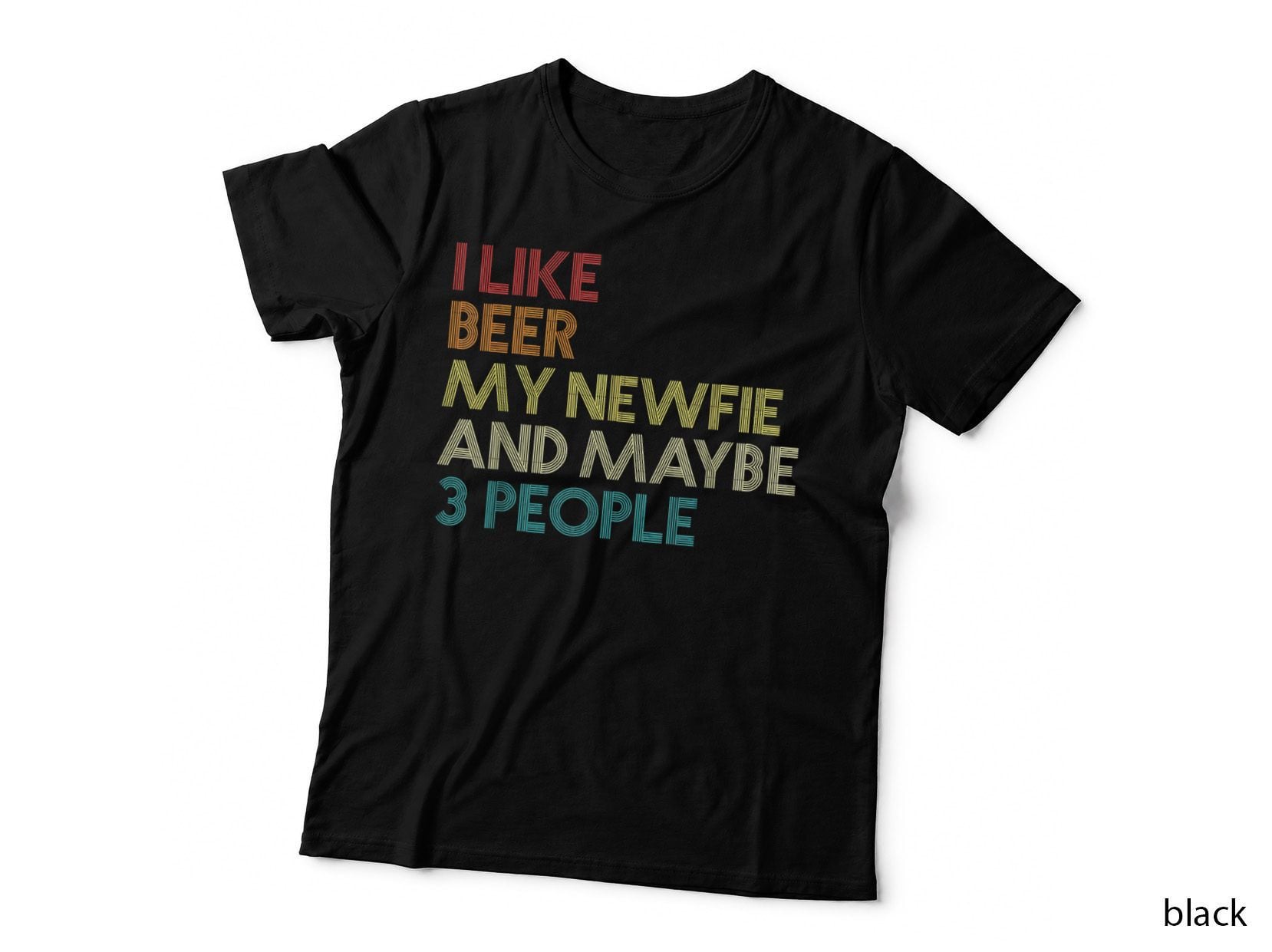 Newfoundland Dog Owner Beer Lover Quote Funny Vintage Retro T-Shirt