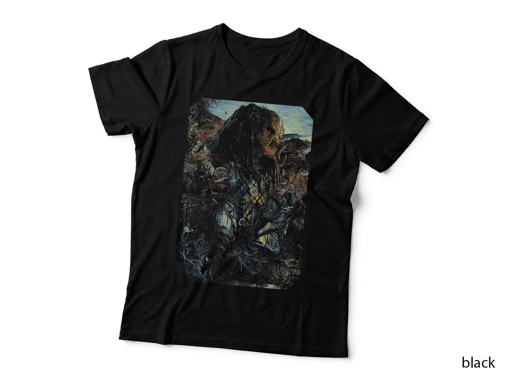 Predator Halftone Print T-Shirt, Wildlife Art, Big Cat Tee