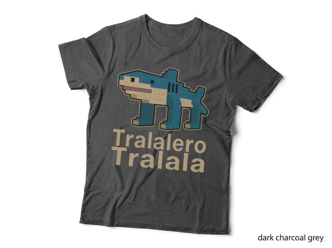 Tralalero Tralala Brainrot T-Shirt, Shark Sneakers Meme Gifts T-Shirt