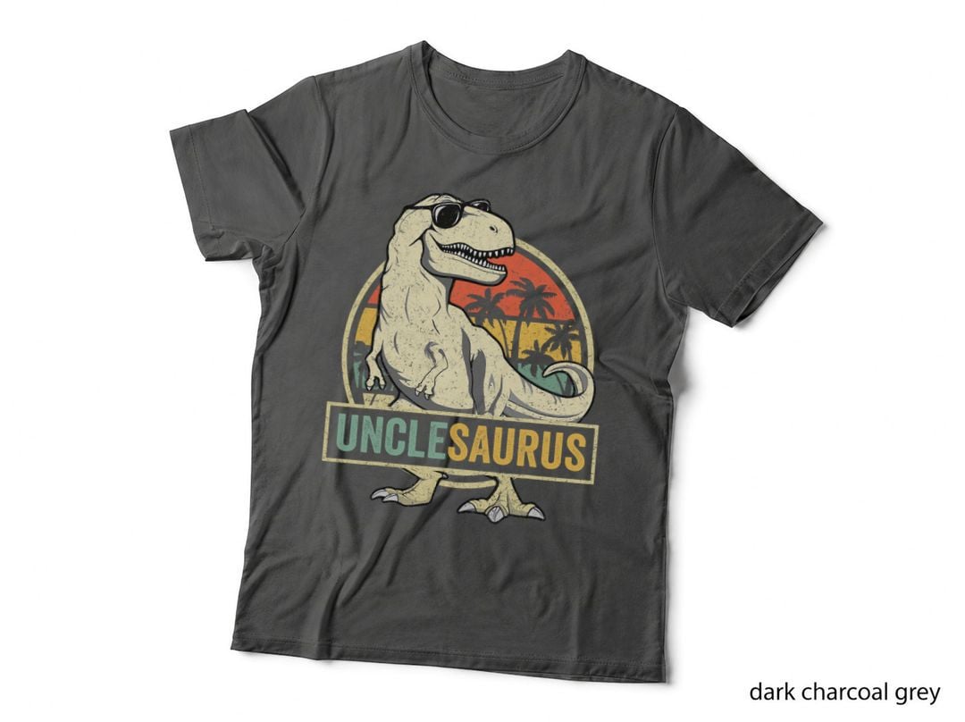 Unclesaurus T Rex Dinosaur Uncle Saurus Family Matching T-Shirt