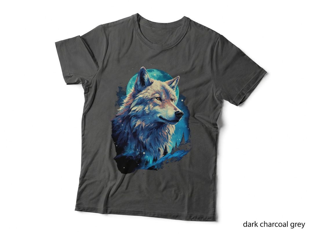 Wolf Moon Howling Lone Funny Wolves Pack of Wolves T-Shirt