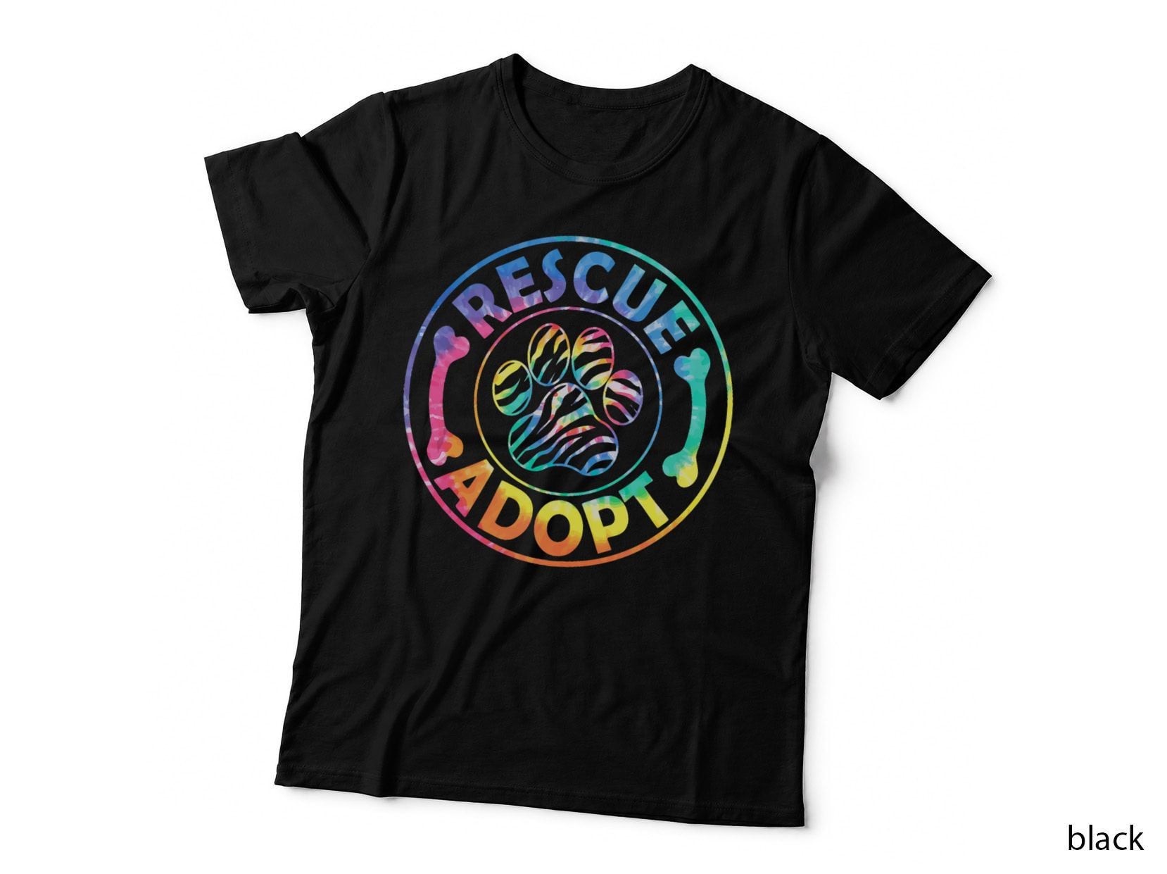 Adopt Rescue Animals Lover Dog Dad Dog Mom Funny Dog Owner T-Shirt