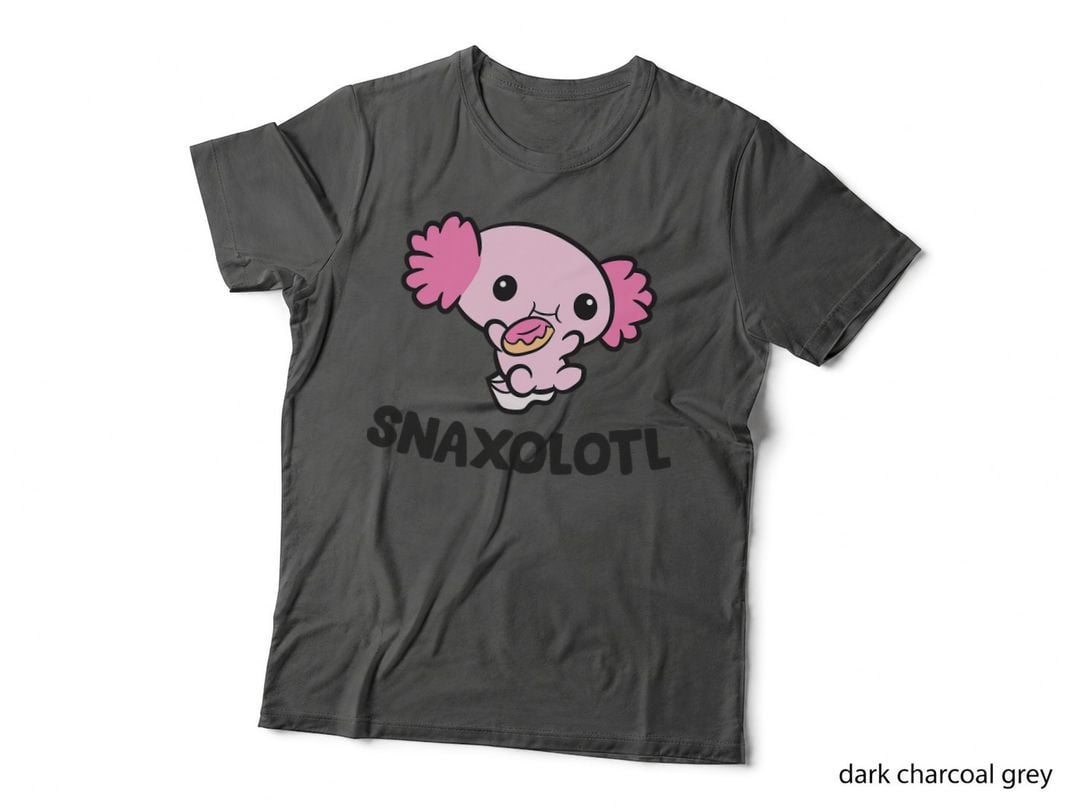 Axolotl Donut Sweets Axolotl Snaxolotl T-Shirt