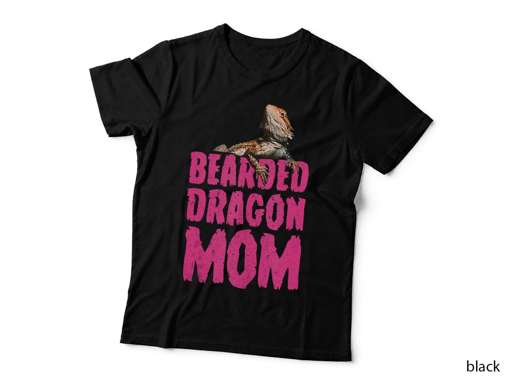 Bearded Dragon Mom Funny Pet Reptile Lizard Lover T-Shirt