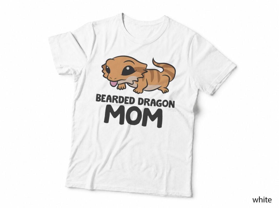 Bearded Dragon Mom Lizard Reptile Bearded Dragon Mama T-Shirt