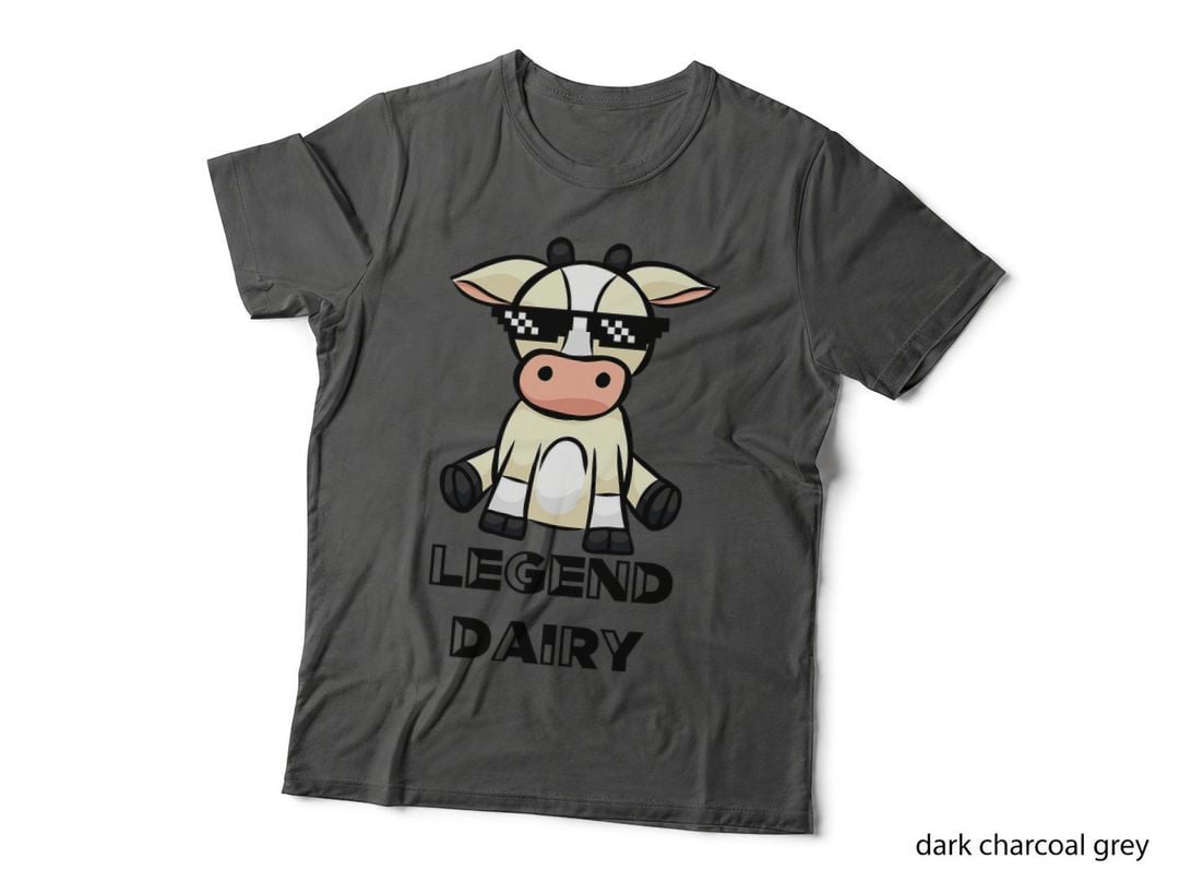 Cow Shirt - Legendairy - Cow Print Shirt - Pun Shirt T-Shirt