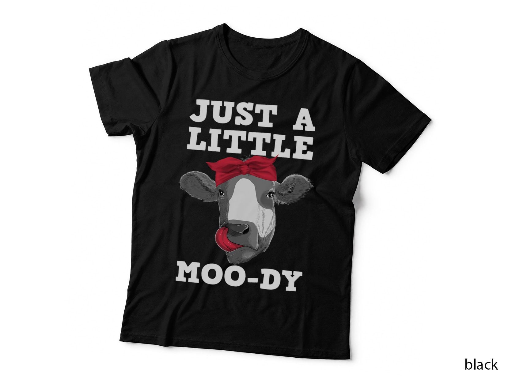 Cute Cow Design for Men Women Dairy Cow Lover Cattle Farming T-Shirt