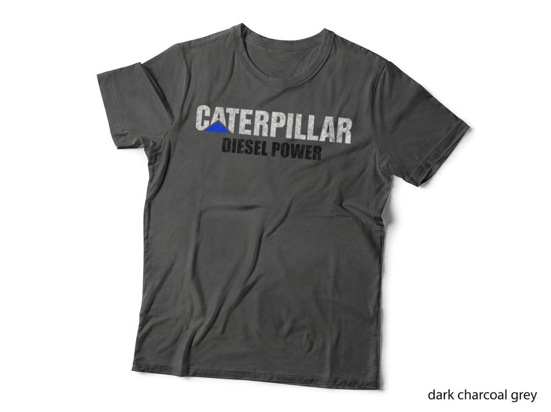 Excavator Operator Construction I Love Diesel Power Cat T-Shirt