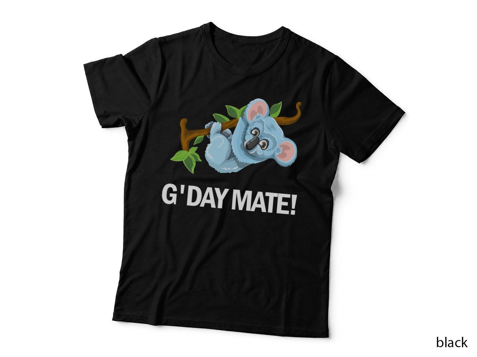 G'day Mate T Shirts, Cute Koala Bear T-Shirt for Holiday