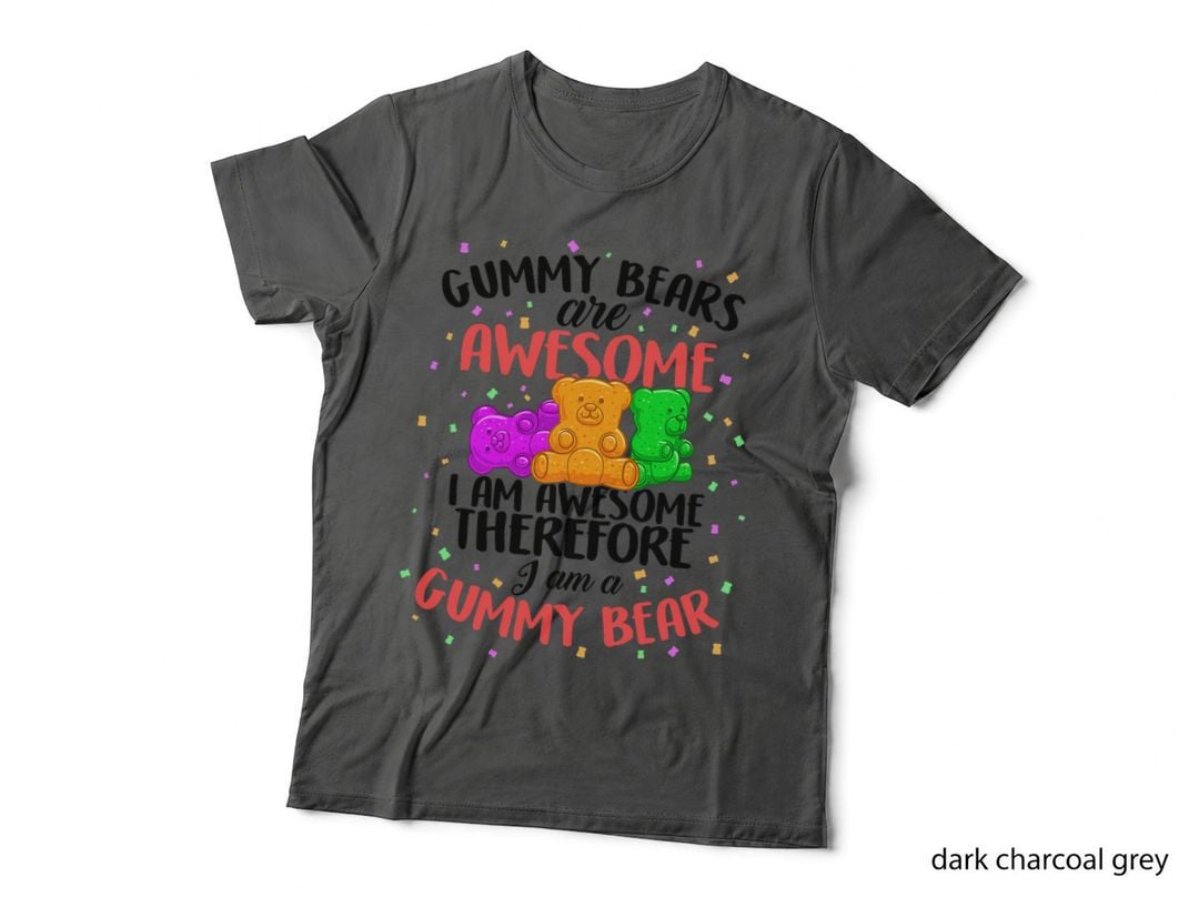 Gummy Bear Dancing Animal Candy for Adult Youth Kids Gift T-Shirt