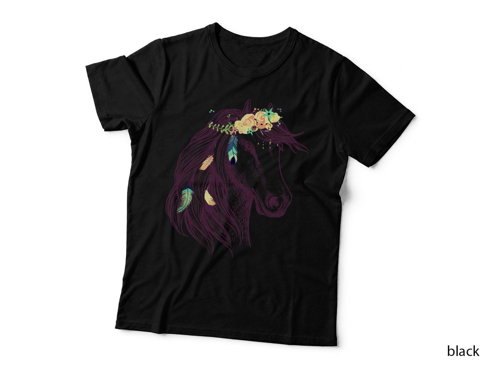 Horse Shirt Graphic Tees - Horse Shirts for Girls T-Shirt