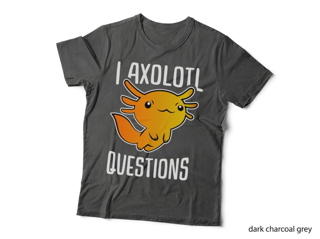 I Axolotl Questions Funny Kids T-Shirt