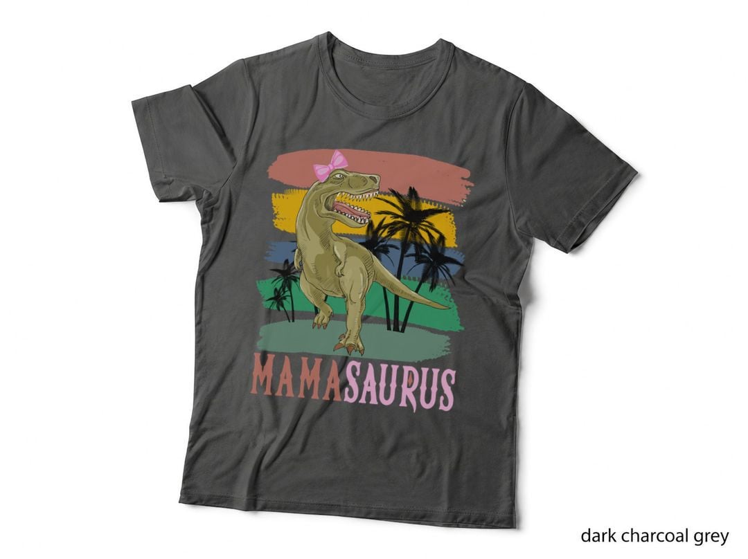 Mamasaurus Dinosaur Lovers Kids Birthday T Rex Mothers T-Shirt