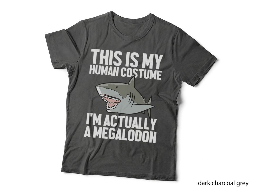 Megalodon Shark Gift Megaladon Alive I'm Really a Megalon T-Shirt