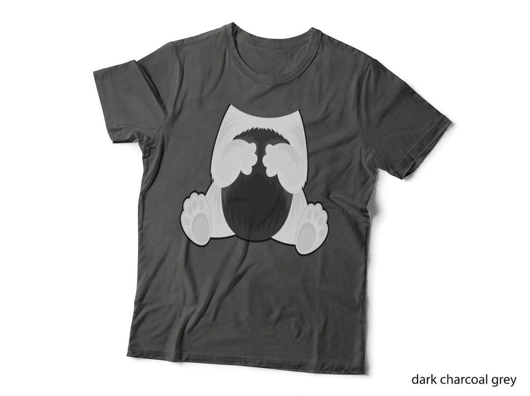 Panda Costume Cute Boys Girls Bear T-Shirt