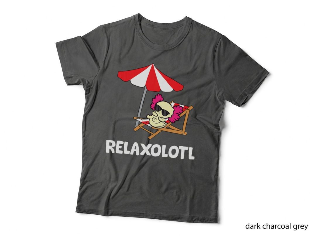 Relaxolotl Sleeping Axolotl Lazy Axolotl T-Shirt