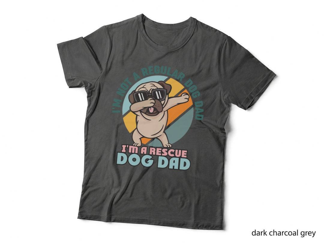 Rescue Dog I'm Not a Regular Dog Dad Lover T-Shirt