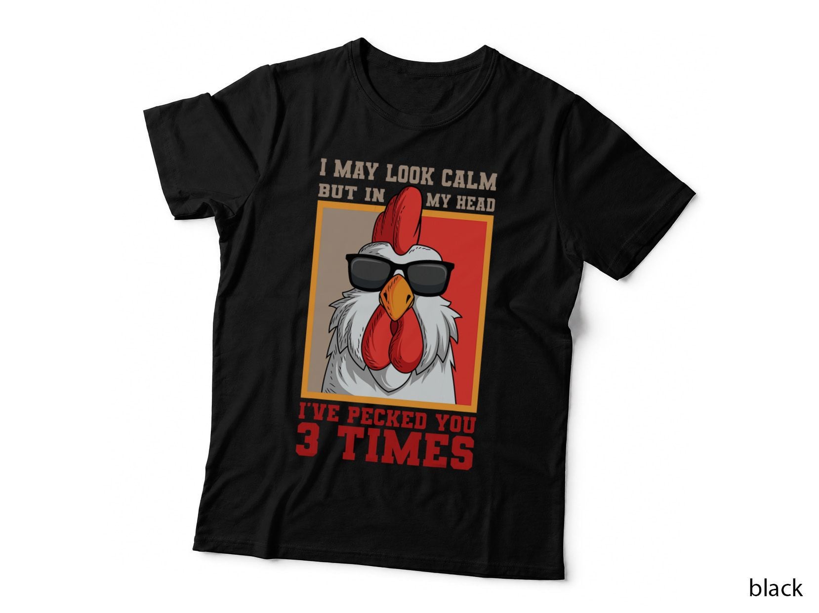 Rooster Chicken Farmers Farm Poultry Lover T-Shirt