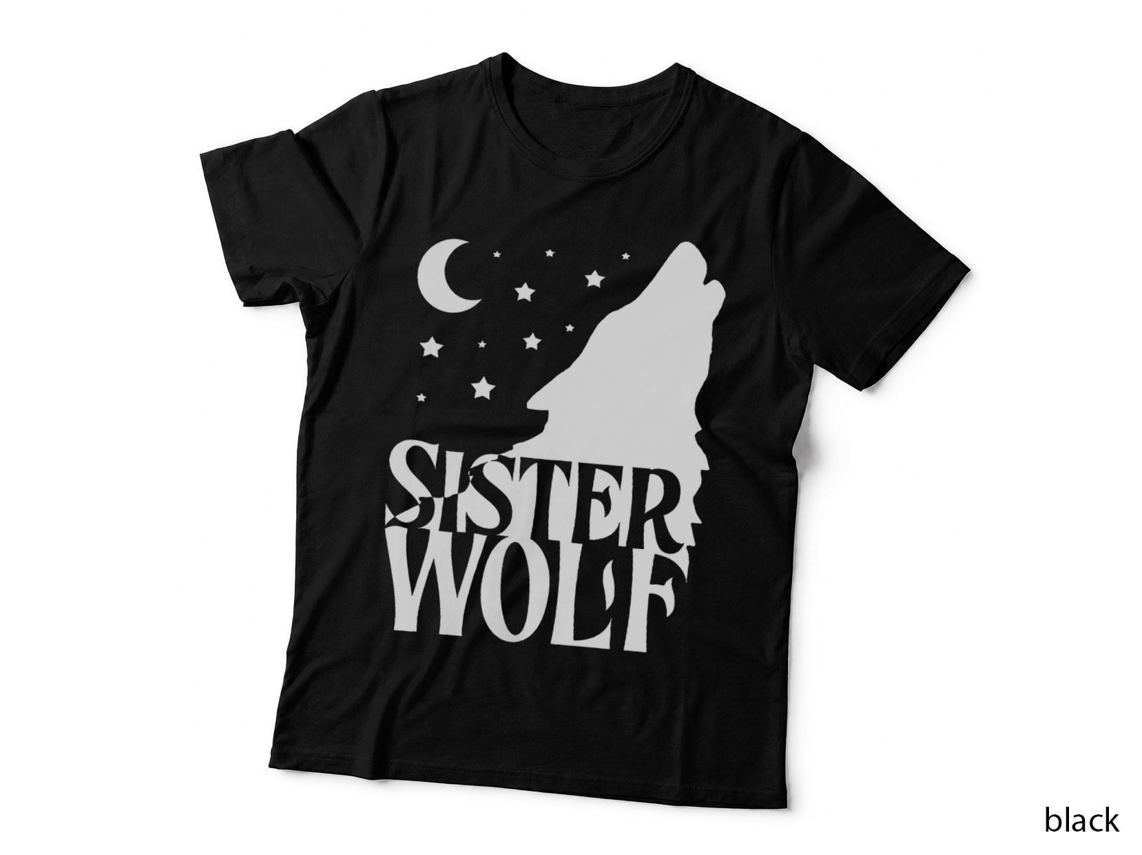 Sister Wolf Pack Wolf Family Matching Family Outfit T-Shirt