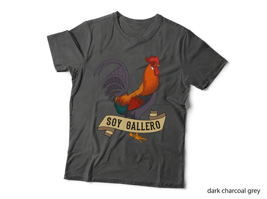 Soy Gallero Rooster Chicken Farmer Poultry Lover T-Shirt