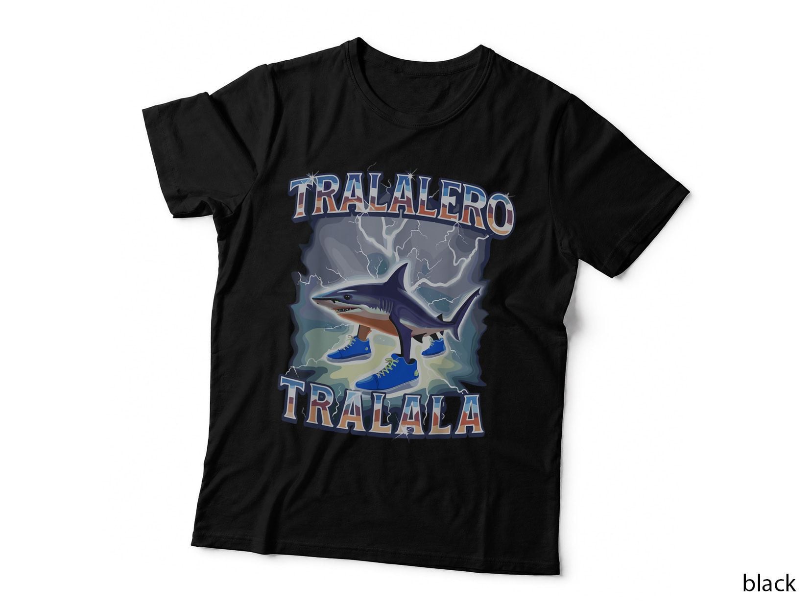 Tralalero Tralala Italian Brainrot Memes Internet Meme Shark T-Shirt