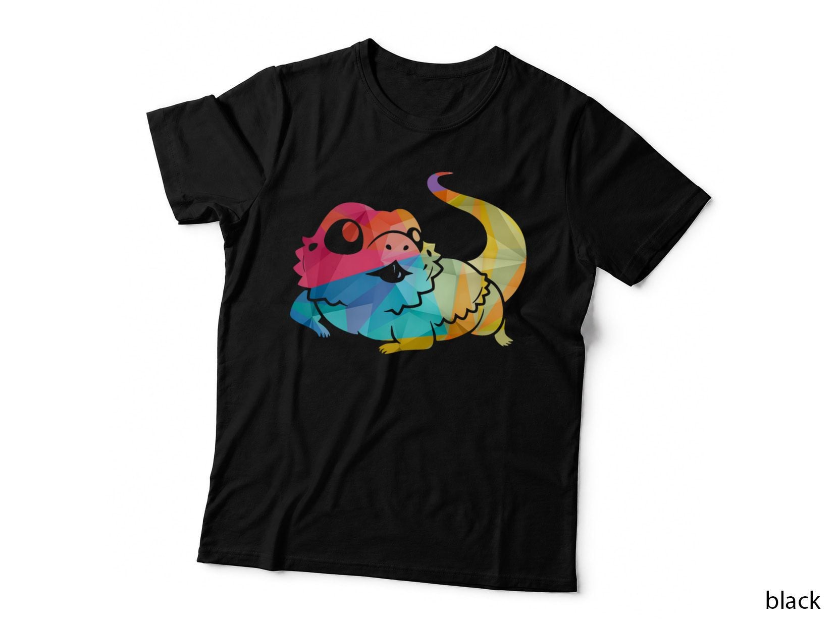 Vintage Bearded Dragon Funny Reptile Animal Lover Graphic Po T-Shirt