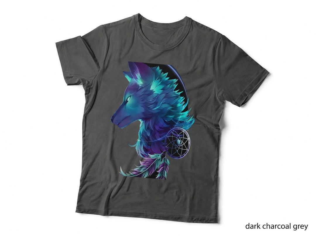 Wolf Dream Catcher T-Shirt