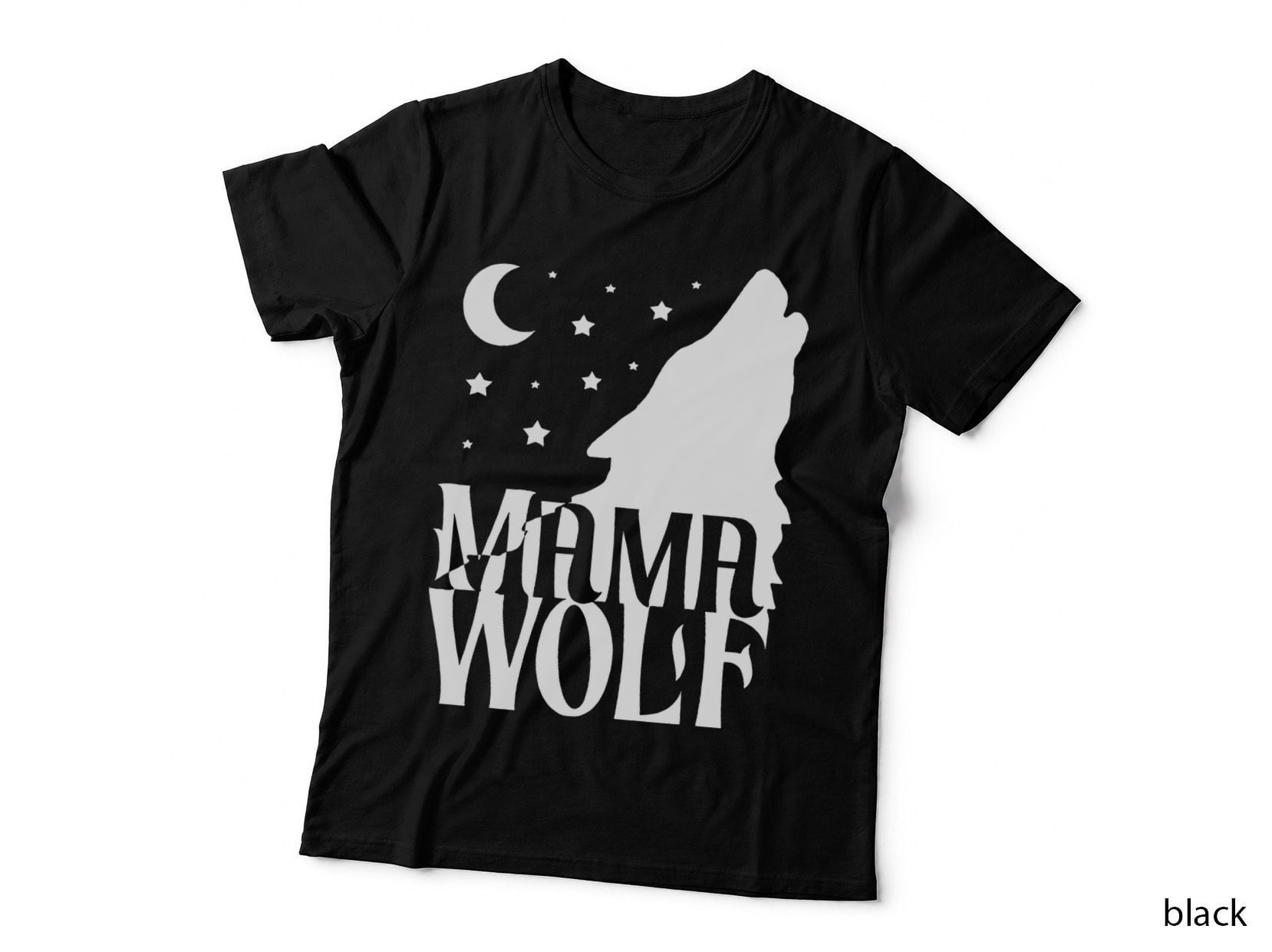 Wolf Pack Wolf Family Mama Wolf Matching Family Outfit T-Shirt