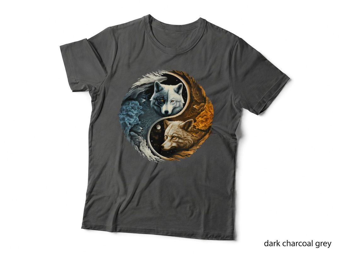 Wolf Yin Yang T-Shirt