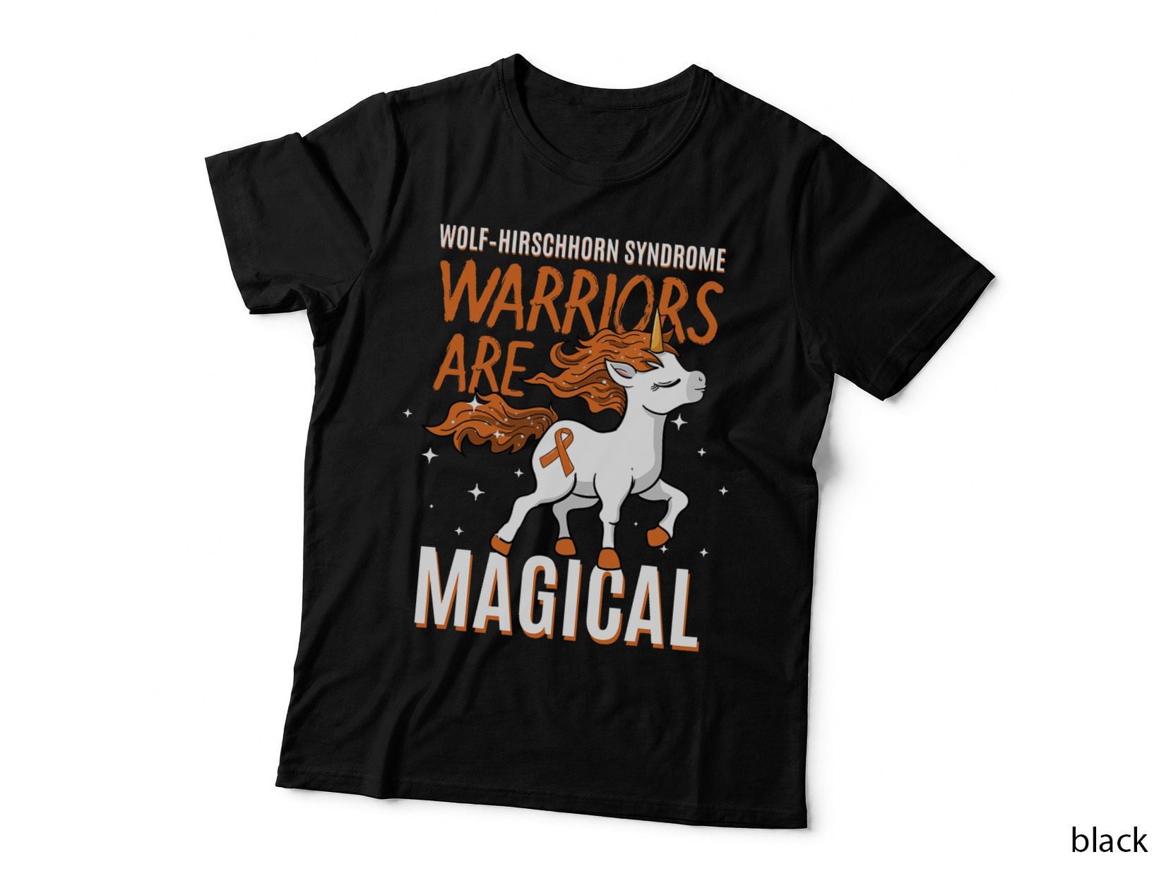 Wolf-Hirschhorn Syndrome Warrior Unicorn Lover WHS Advoccate T-Shirt
