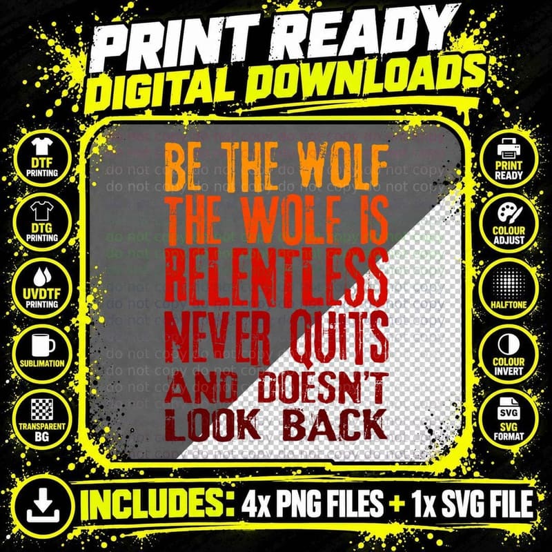 Wolves Experts Animal Lover Wolf Biologist T-Shirt Png SVG Digital Bundle