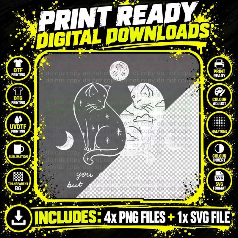 You Can't Buy Love but You Can Rescue It Cat Lovers Png SVG Digital Bundle